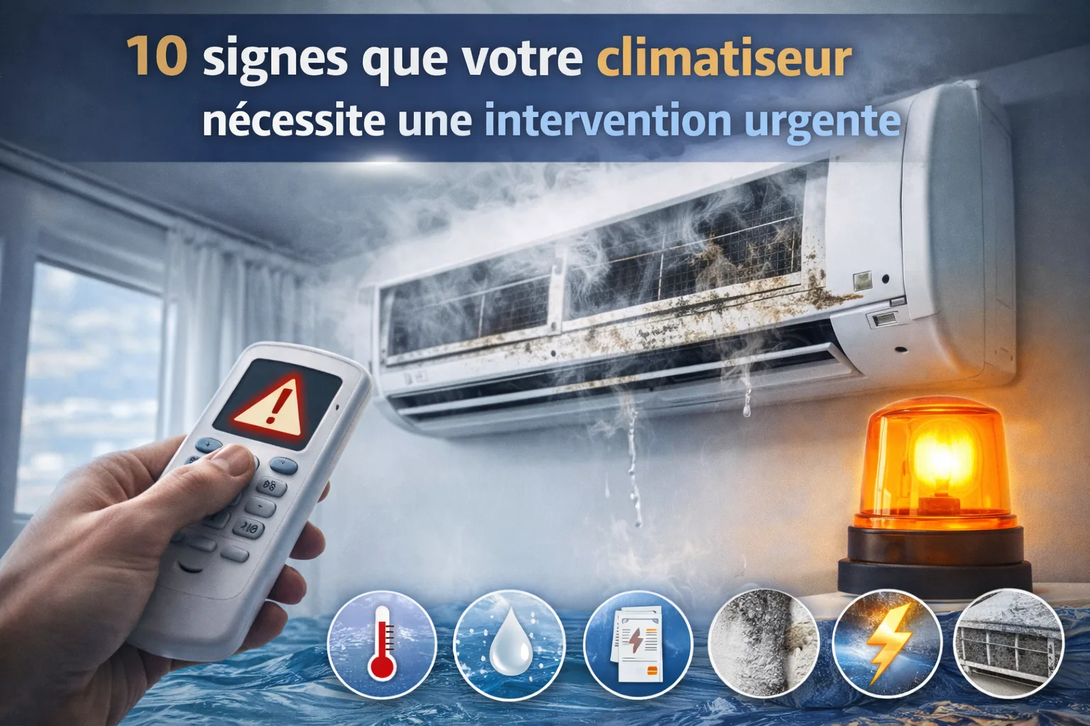 réparation : 10 signes que votre climatiseur nécessite une intervention urgente