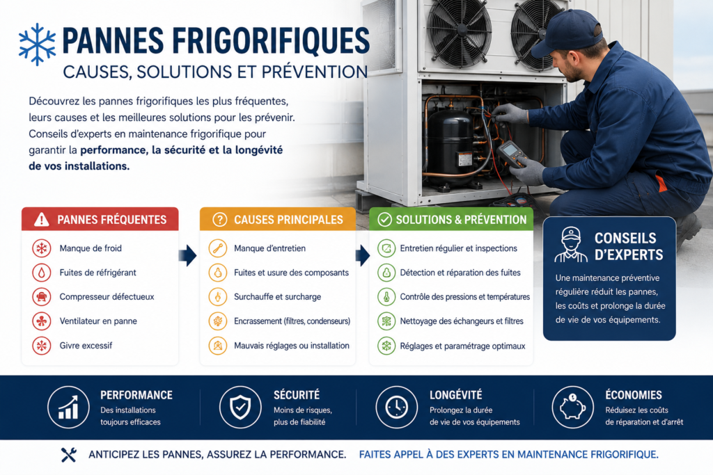 pannes frigorifiques