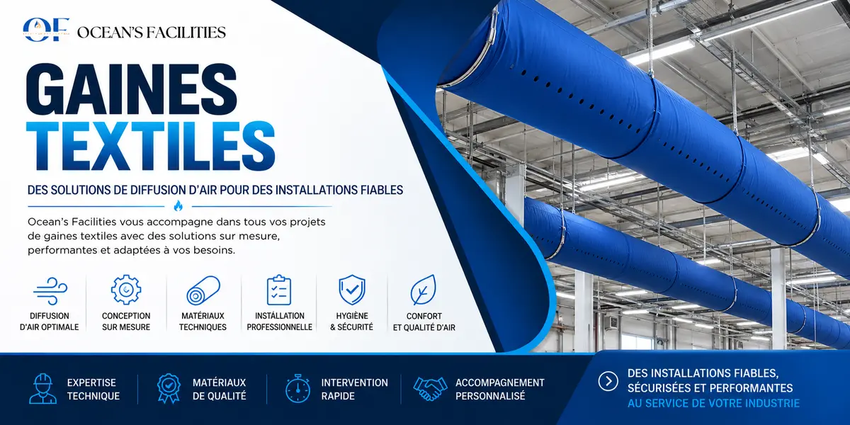 Gaine textile — Ocean’s Facilities