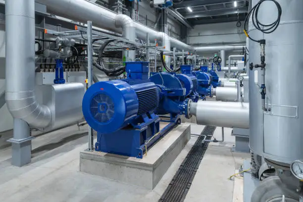 Maintenance de pompes et organes hydrauliques